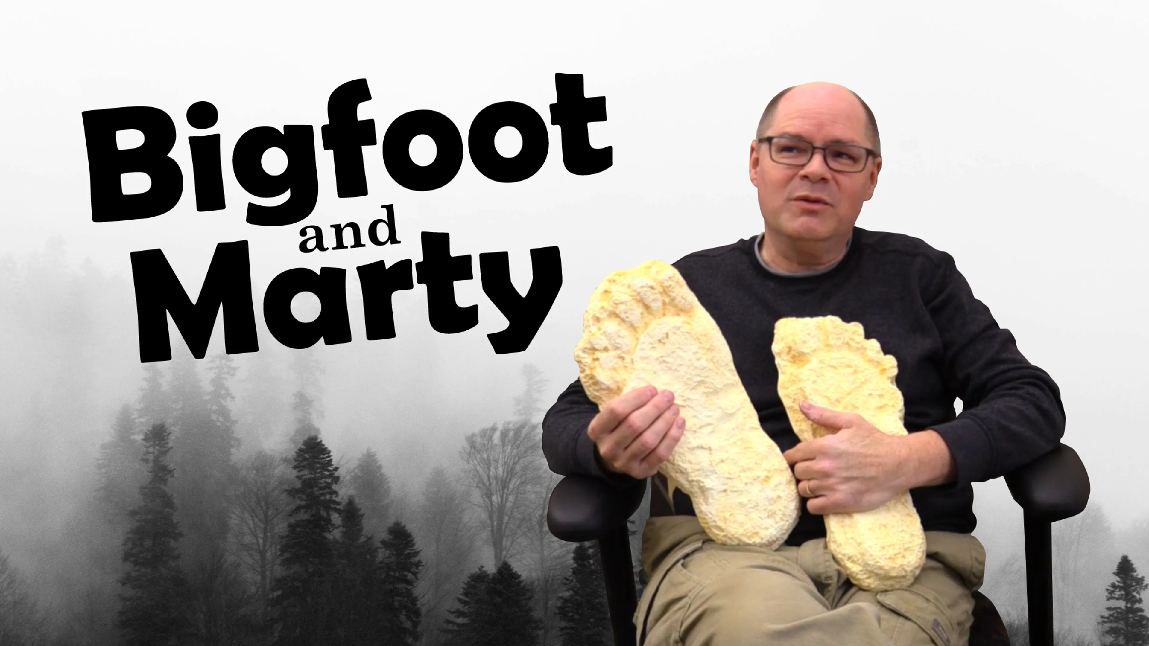 Bigfoot and Marty poster